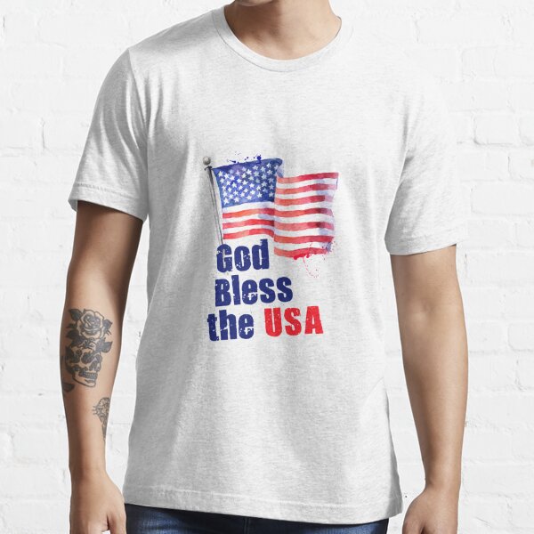 God Bless the USA Essential T-Shirt
