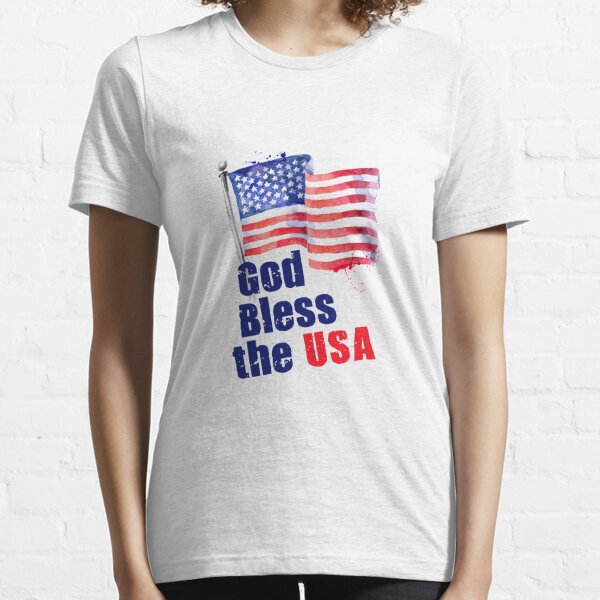 God Bless the USA Essential T-Shirt