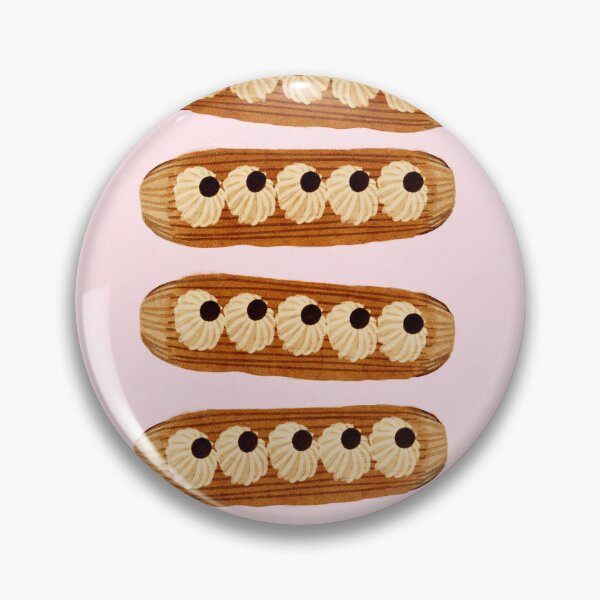Item preview, Eclair pile art- Sweet tooth Christmas art designed and sold by Noodle Nerd.