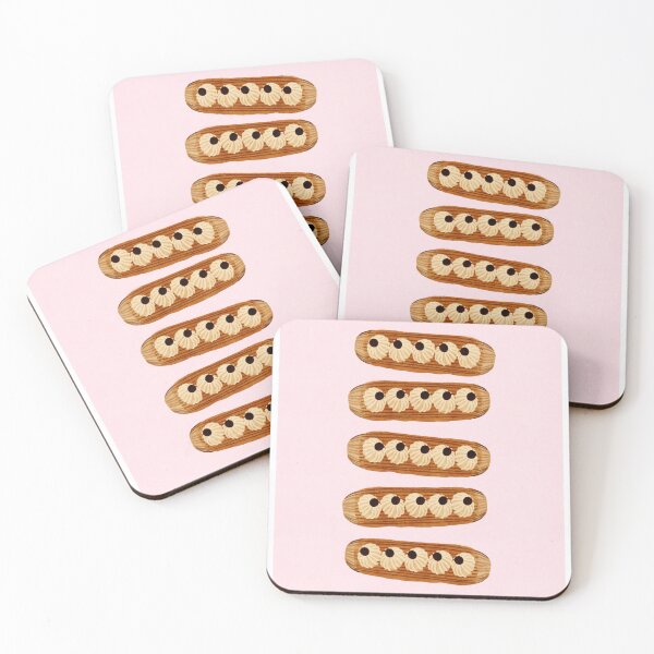 Item preview, Eclair pile art- Sweet tooth Christmas art designed and sold by Noodle Nerd.