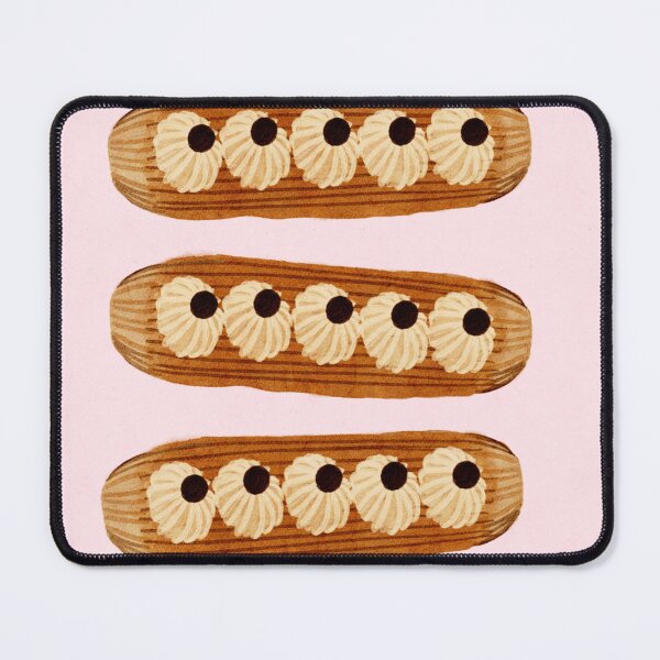 Item preview, Eclair pile art- Sweet tooth Christmas art designed and sold by Noodle Nerd.