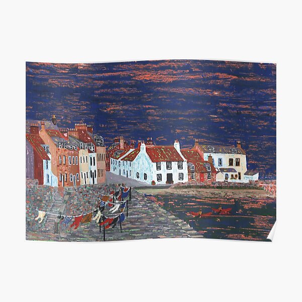 Cellardyke Harbour 2 Poster