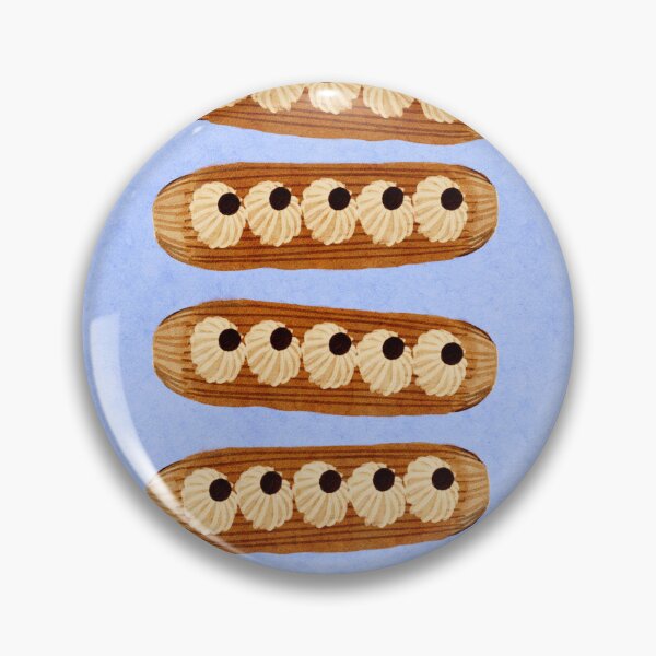 Item preview, Eclair pile art- Sweet tooth Christmas art designed and sold by Noodle Nerd.