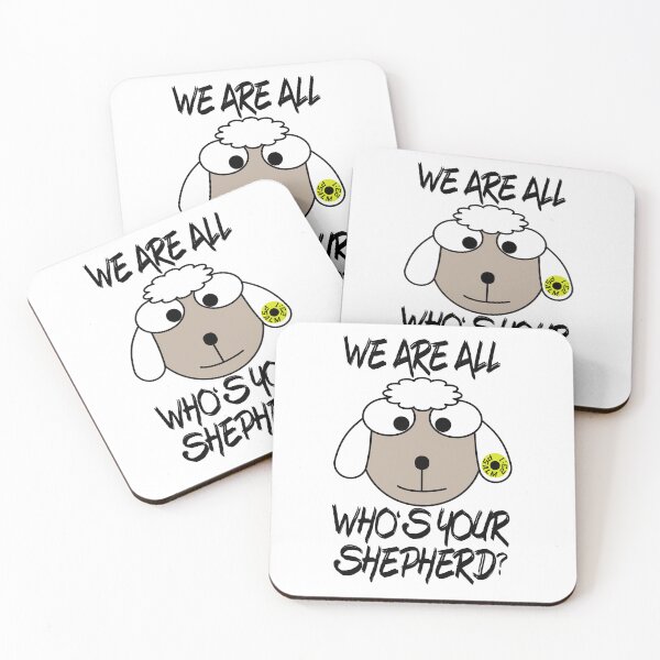 Item preview, We are all sheep, who’s your shepherd? Psalm 23 designed and sold by Solus Christus.