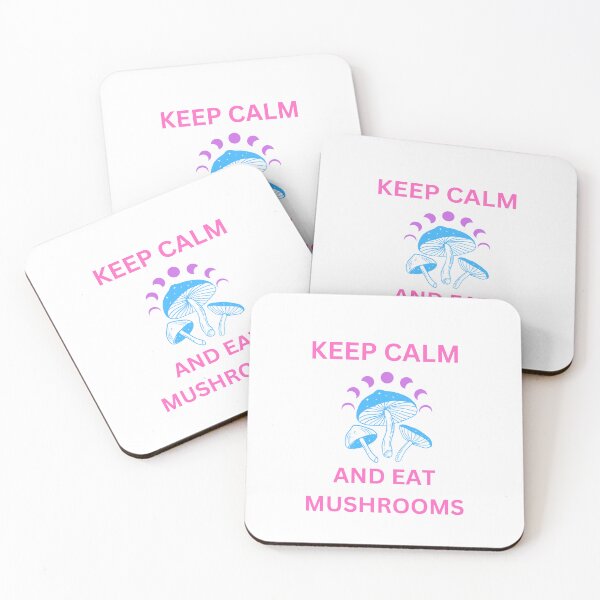Item preview, Keep Calm And Eat Mushrooms Magic Shrooms Psychedelic  designed and sold by ShroomThings.