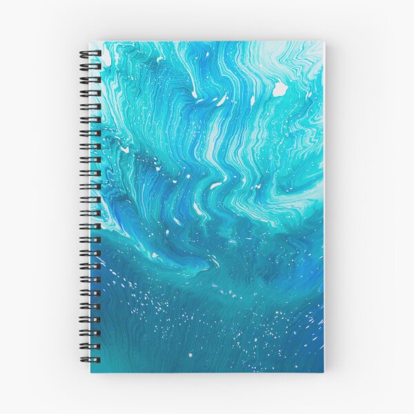 Item preview, "Glacial Dissolution" 1 - Painting: Rippling Waves Water Beach  designed and sold by daniellawrieart.