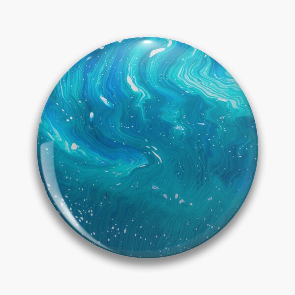 Item preview, "Glacial Dissolution" 1 - Painting: Rippling Waves Water Beach  designed and sold by daniellawrieart.