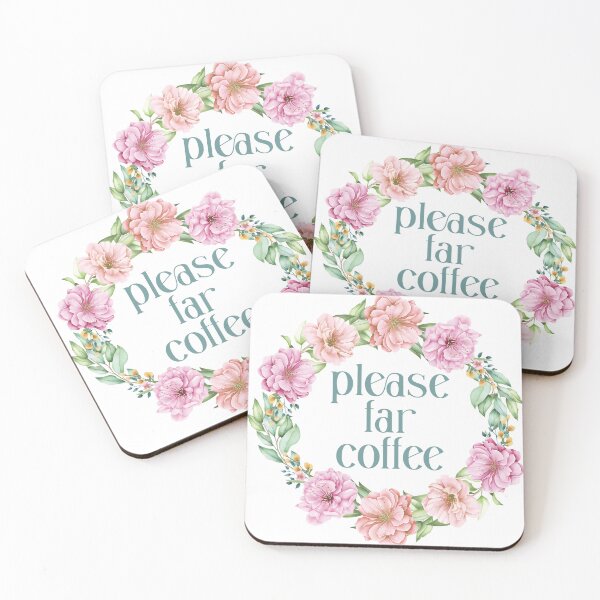 Item preview, Please Far Coffee designed and sold by mellibeedesigns.
