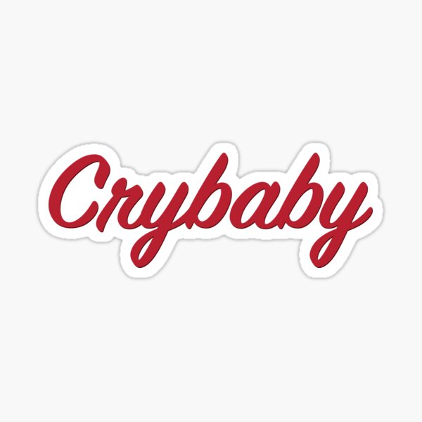 Crybaby Sticker