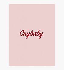 Crybaby Photographic Print