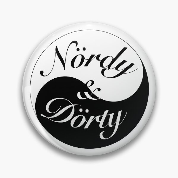 Artikelvorschau, Nördy & Dörty Logo YinYang entworfen und verkauft von NoerdyundDoerty.
