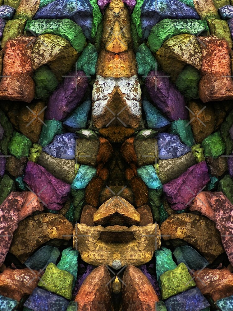 Thumbnail 3 of 3, Scarf, Quality Rocks designed and sold by Yampimon.