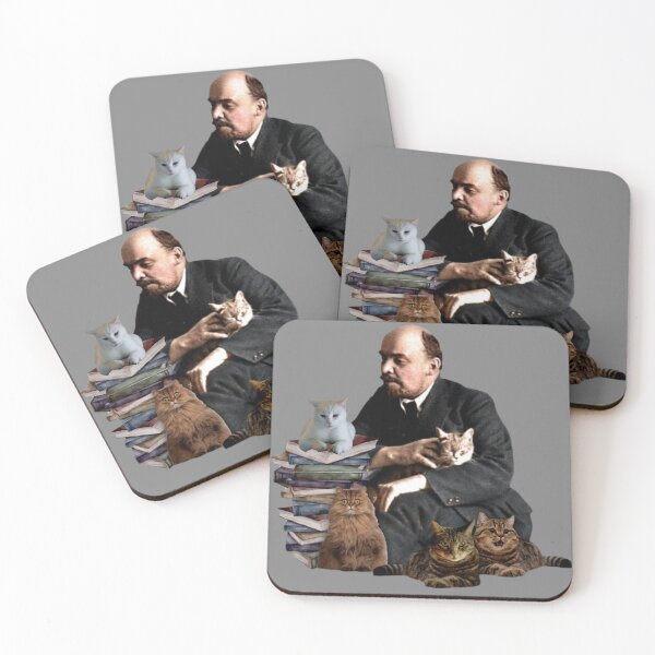 Artikelvorschau, Lenin und Katzen entworfen und verkauft von Angeleghties.