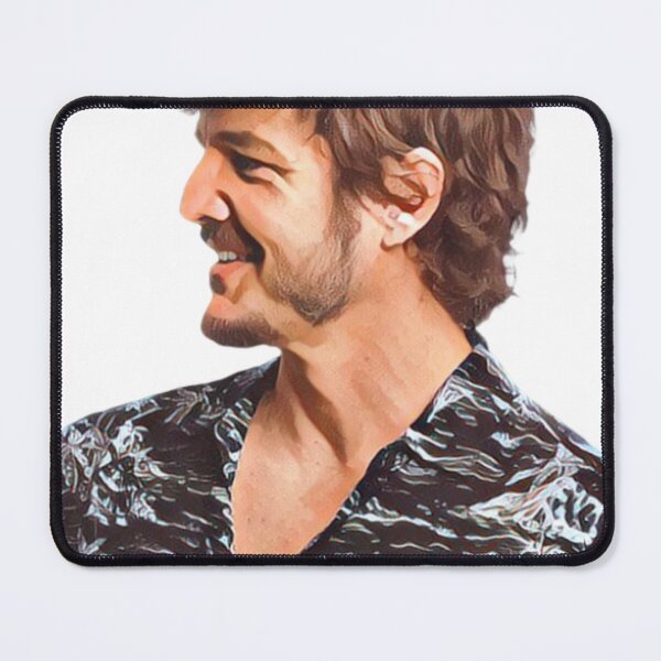 Item preview, Gorgeous Pedro Pascal in Paint Side View designed and sold by ecdato.