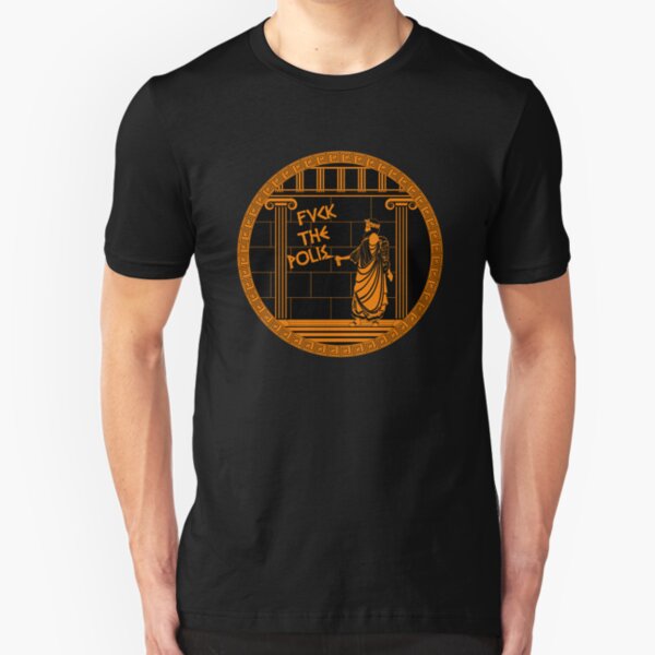 Fvck the polis Slim Fit T-Shirt