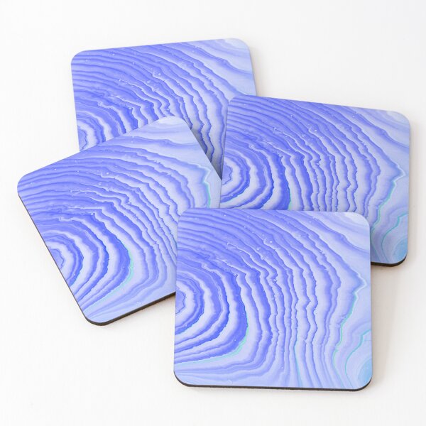 Item preview, "Luminous Swell" Icy Wash- Painting: Rippling Waves Water Beach  designed and sold by daniellawrieart.