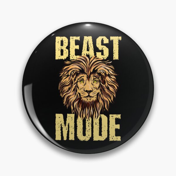 Item preview, Beast mode - Lion designed and sold by SidTastic .