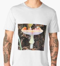 Toadstool Mushroom front view Men's Premium T-Shirt