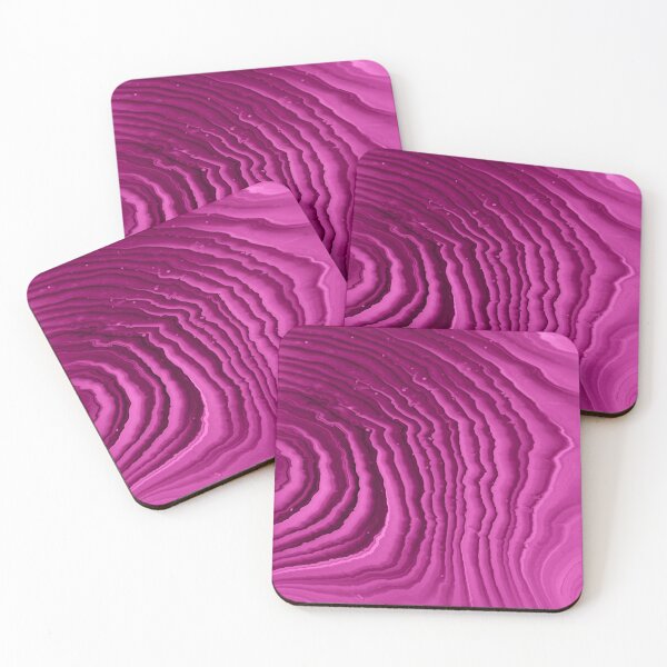 Item preview, "Luminous Swell" Fuchsia Wash- Painting: Rippling Waves Water Beach  designed and sold by daniellawrieart.