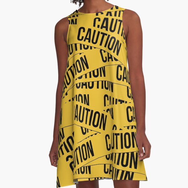Item preview, Caution designed and sold by Slothgirl Art.