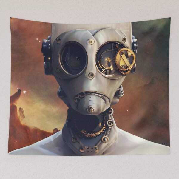 Artikelvorschau, Steampunk Alien-Roboter entworfen und verkauft von CherNikDesigns.