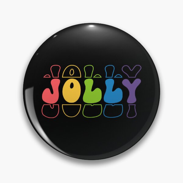 Item preview, Stacked Jolly In Bright Rainbow Color designed and sold by BearAndCat.