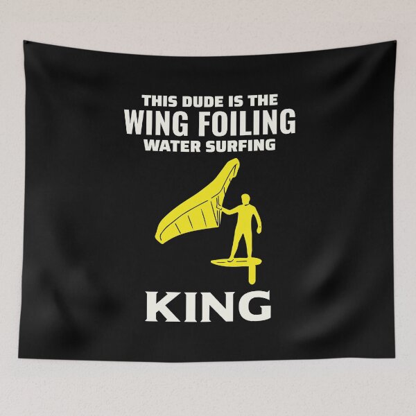 Item preview, Wing Foiling Hydrofoil Surfing Surf Water Sport designed and sold by TastefulTees.