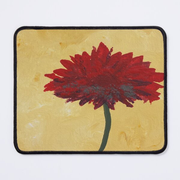 Item preview, Single Red Flower designed and sold by wildtangents.