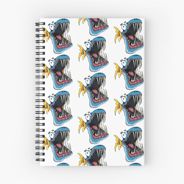 Item preview, sharp-toothed fish illustration designed and sold by Richstd.