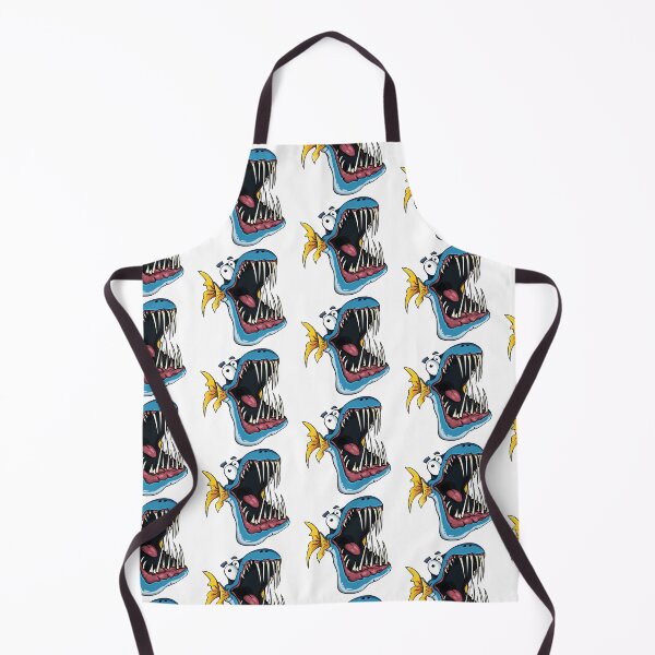 Item preview, sharp-toothed fish illustration designed and sold by Richstd.