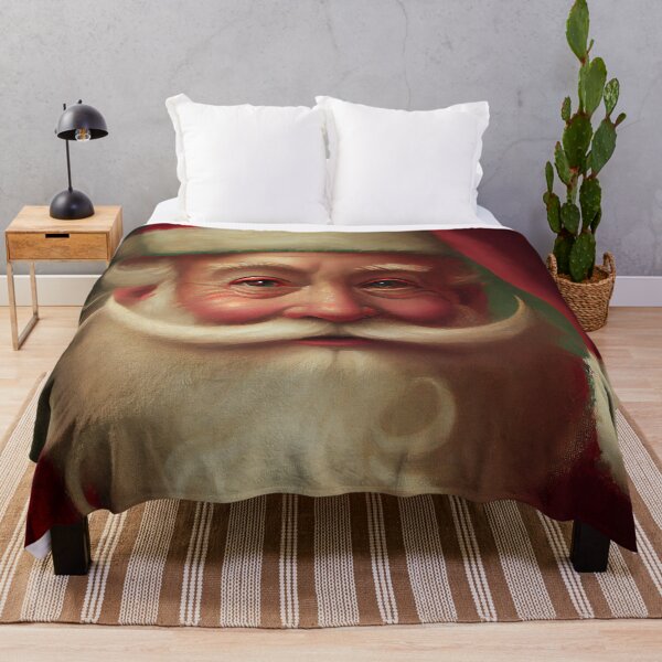 Item preview, Victorian Style Portrait of Santa Claus Digital Painting designed and sold by CodeAndColors.