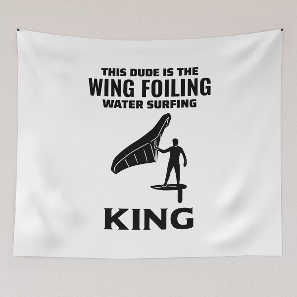 Item preview, Wing Foiling Hydrofoil Surfing Surf Water Sport designed and sold by TastefulTees.