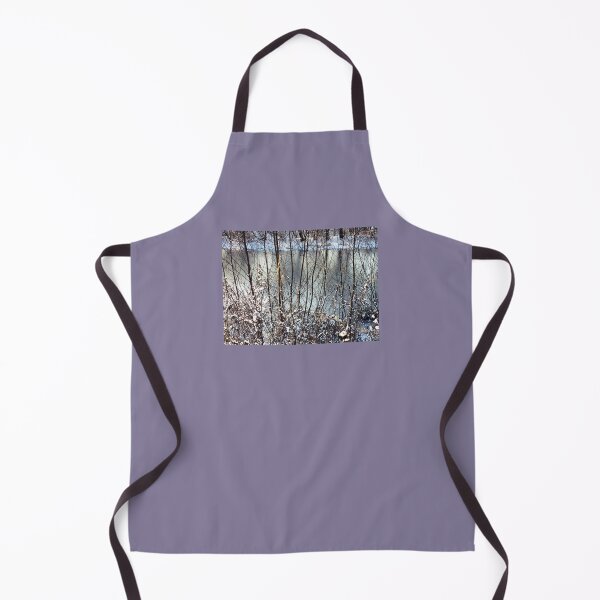 Item preview, Winter snowy landscape photography | Winter trees and shrubs landscape designed and sold by lausn.