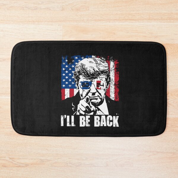 Item preview, I'll Be Back Trump 2024 Patriotic 4th Of July American Flag T Shirt designed and sold by Knight-Saverin.