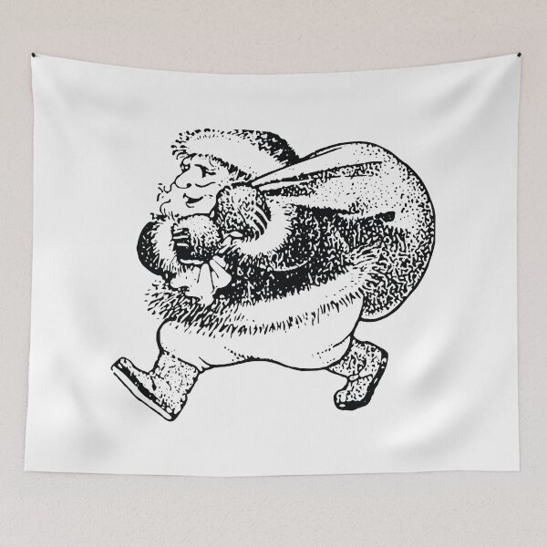 Item preview, illustration of santa claus designed and sold by Richstd.