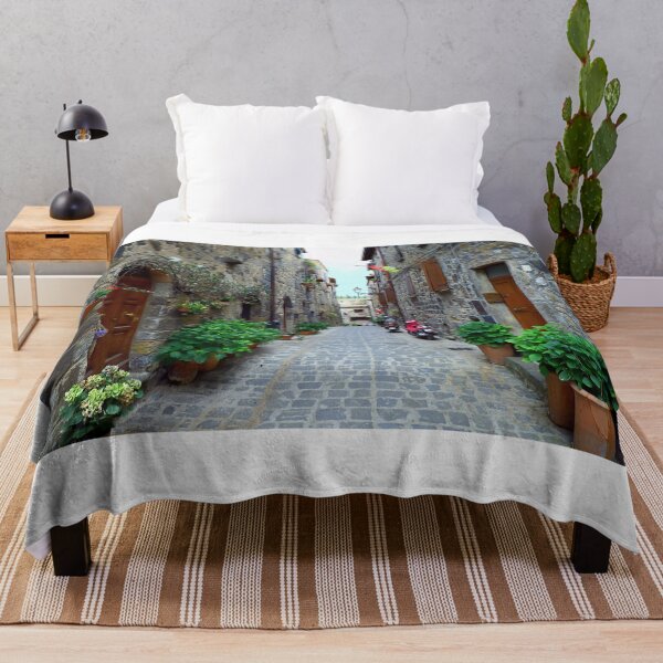 Item preview, Empty alley in Bolsena designed and sold by annalisa56.