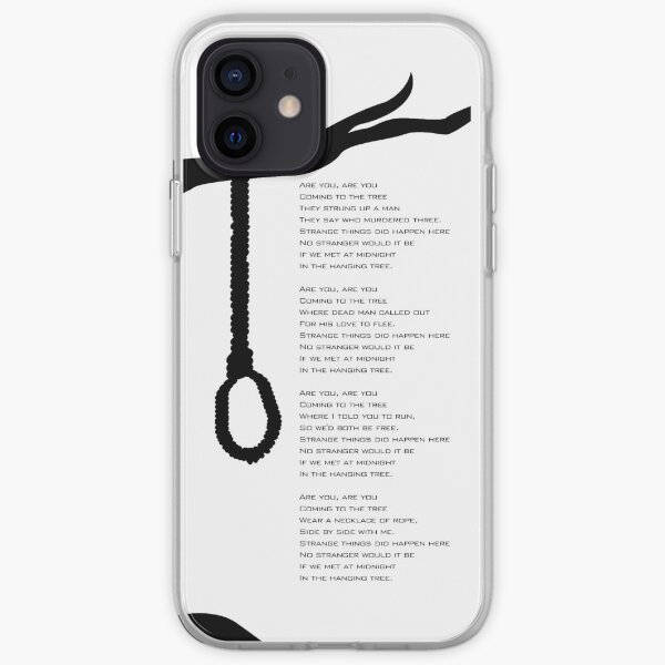 the hanging tree iPhone Soft Case
