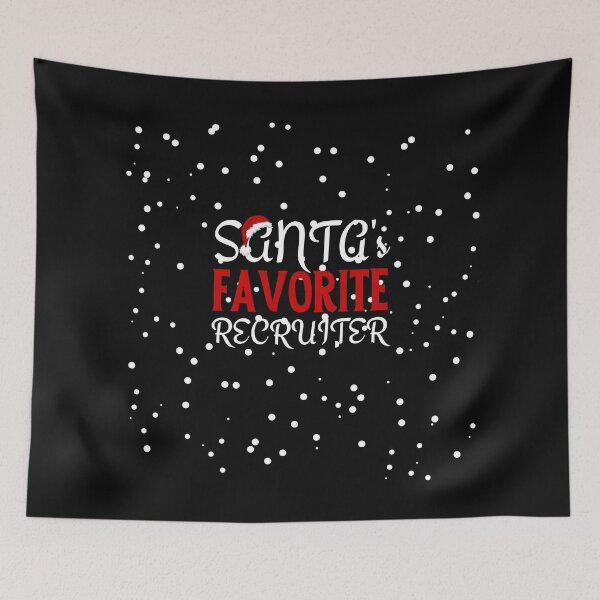 Item preview, Santas Favorite Recruiter, Funny Christmas Recruiting designed and sold by Recruiter-Love.