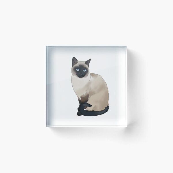 Item preview, Siamese Cat #2 designed and sold by Lilystreet.