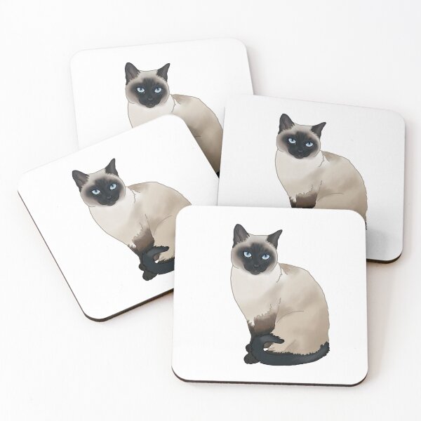 Item preview, Siamese Cat #2 designed and sold by Lilystreet.