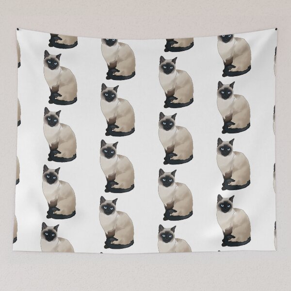 Item preview, Siamese Cat #2 designed and sold by Lilystreet.