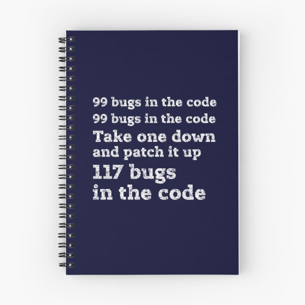 Item preview, 99 Bugs In My Code Funny Computer Engineer Programmer IT Coder - Cloud Computer Programming designed and sold by niftee.