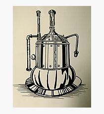 Vintage Beer Brewery Photographic Print