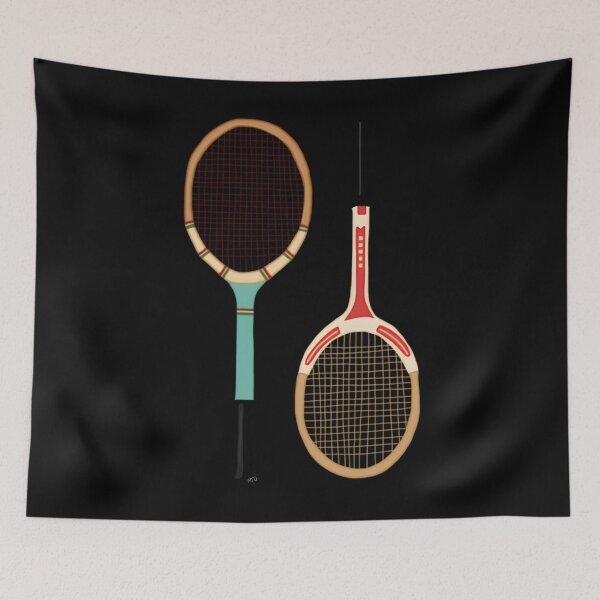Item preview, Vintage Tennis Rackets Classic  designed and sold by vodjapoodya.