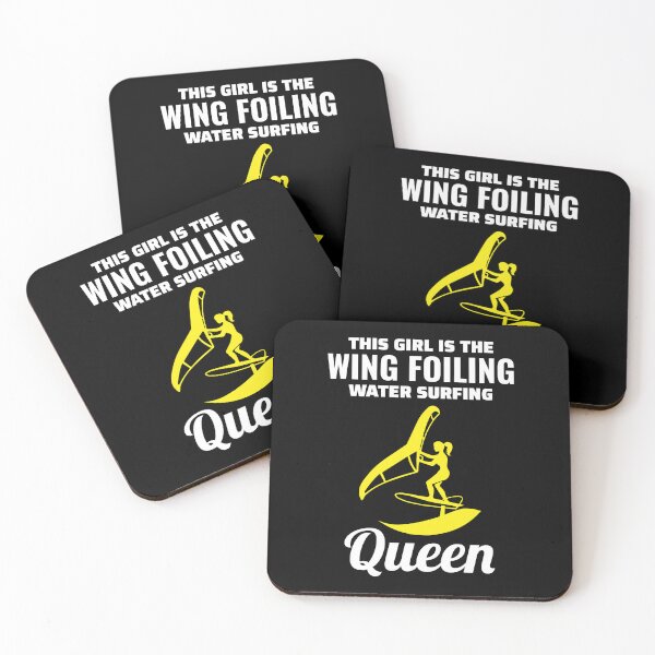 Item preview, Wing Foiling Girl Hydrofoil Surfing Surf Water Sport designed and sold by TastefulTees.
