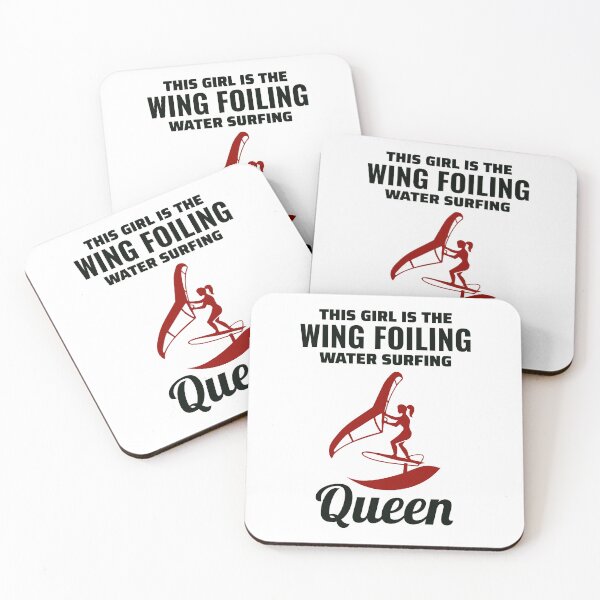 Item preview, Wing Foiling Girl Hydrofoil Surfing Surf Water Sport designed and sold by TastefulTees.