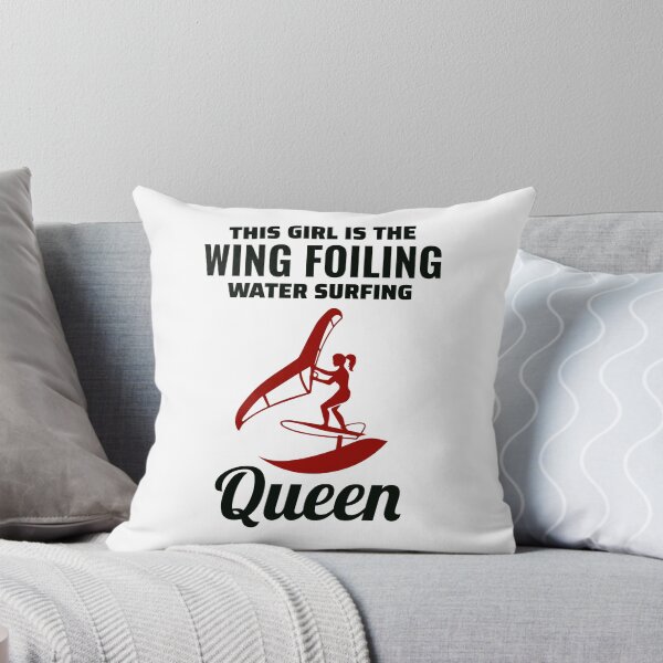 Item preview, Wing Foiling Girl Hydrofoil Surfing Surf Water Sport designed and sold by TastefulTees.