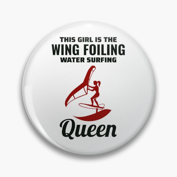 Item preview, Wing Foiling Girl Hydrofoil Surfing Surf Water Sport designed and sold by TastefulTees.