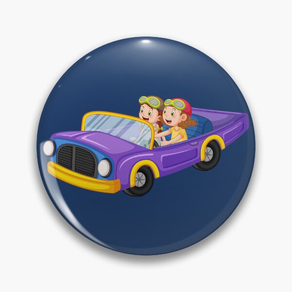 Item preview, Kids In Car Art Design Draw Street Art Cartoon Graphic Children designed and sold by BK-Fishing.