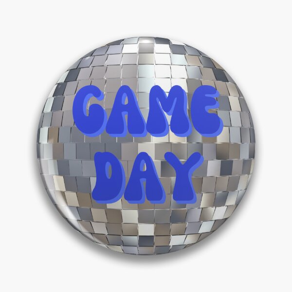 Item preview, Disco Ball Game Day Pin designed and sold by Ashley Eisenbraun.